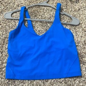 Poolside blue lululemon tank